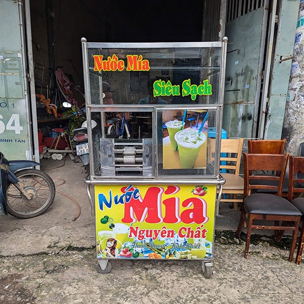 thu mua xe nước mía cũ
