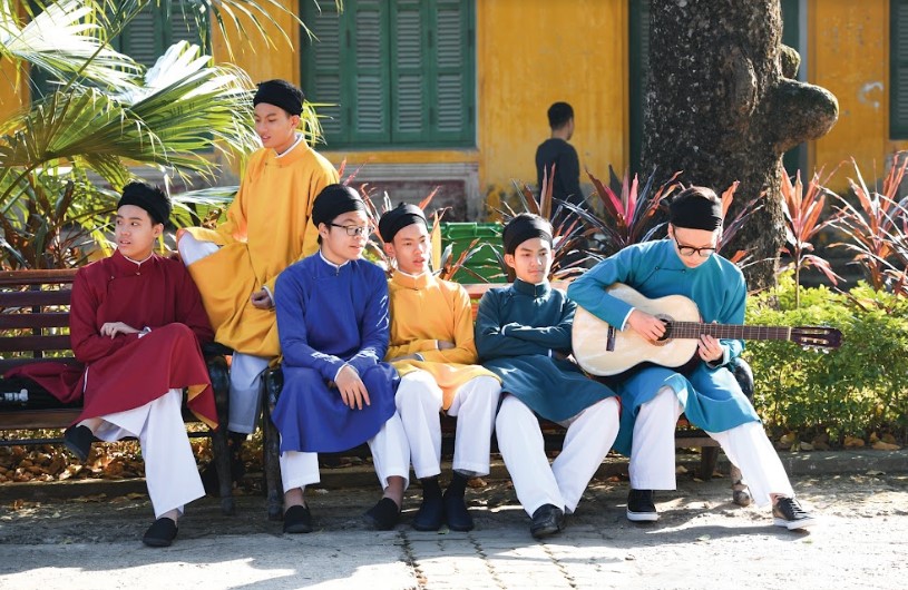 vải may áo dài