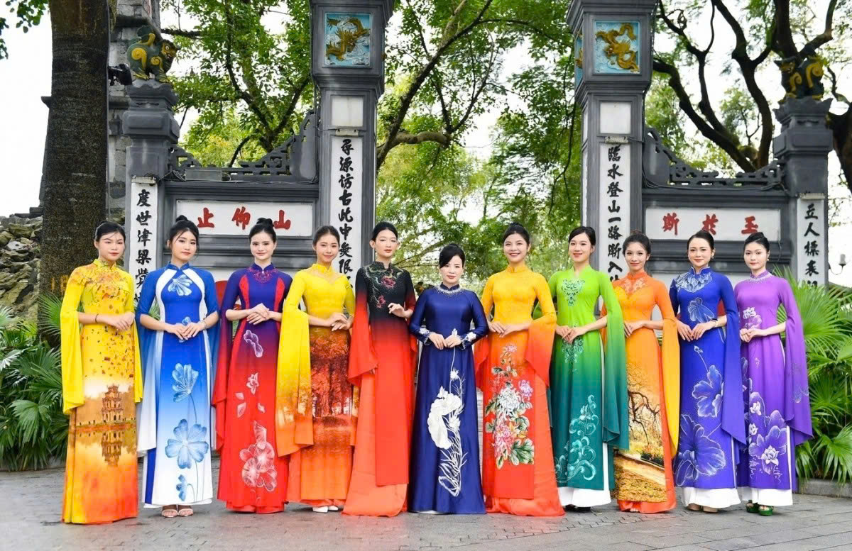 vải may áo dài