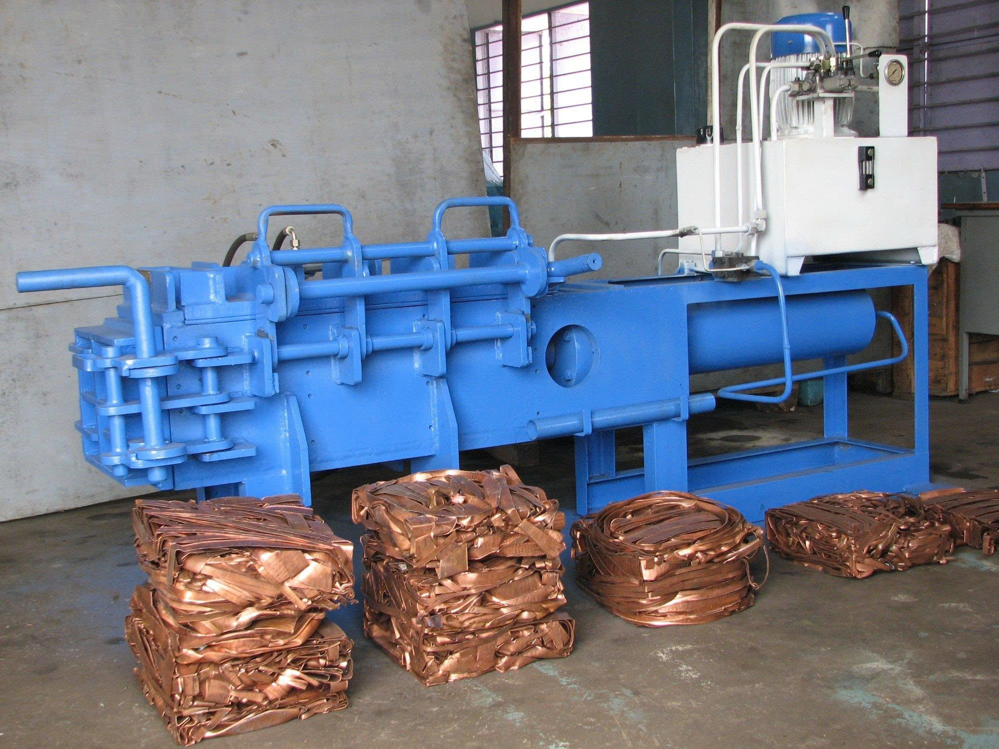 máy ép phế liệu