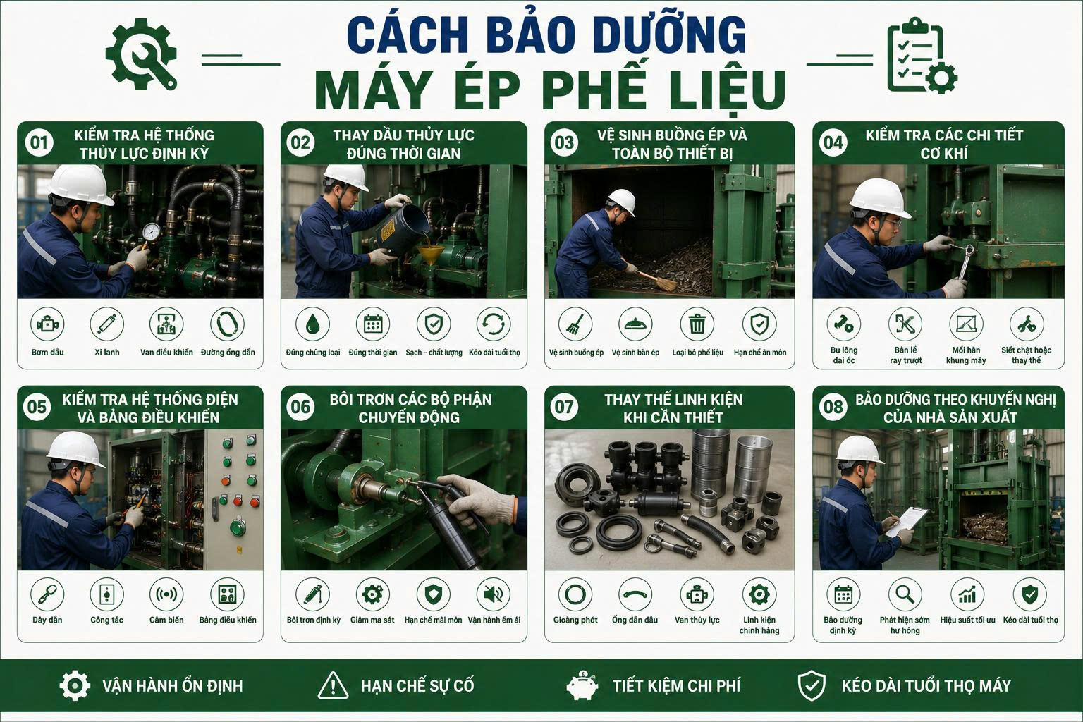 máy ép phế liệu
