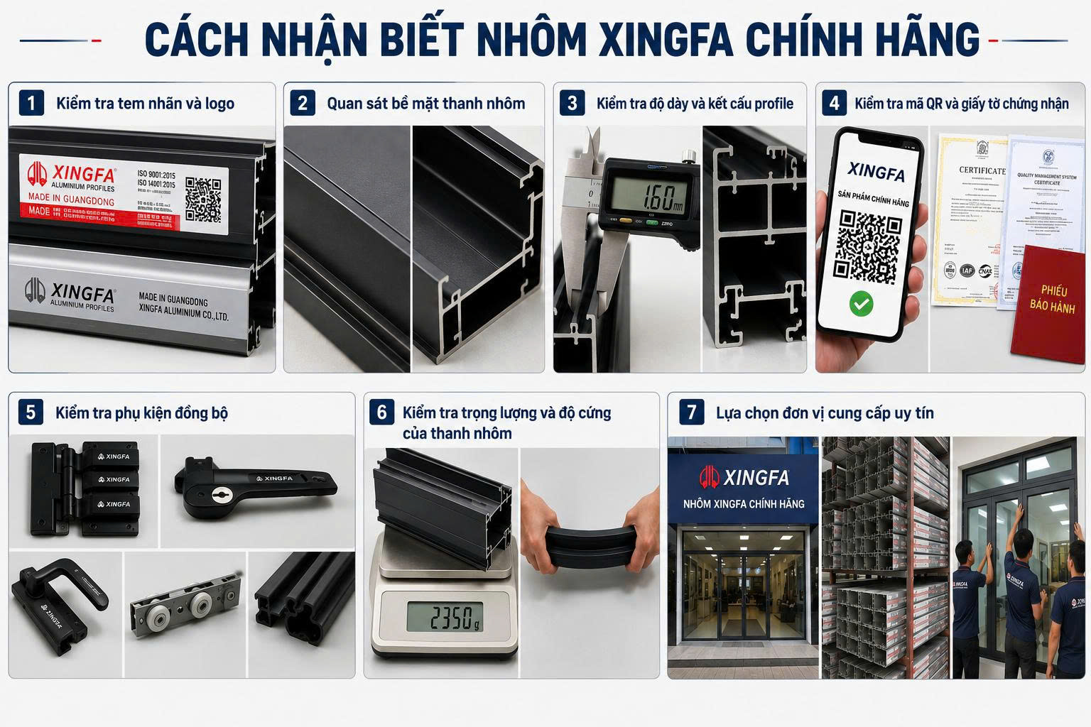 nhôm xingfa