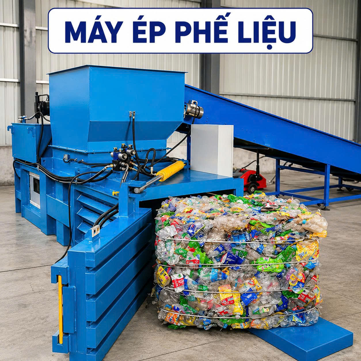 máy ép phế liệu