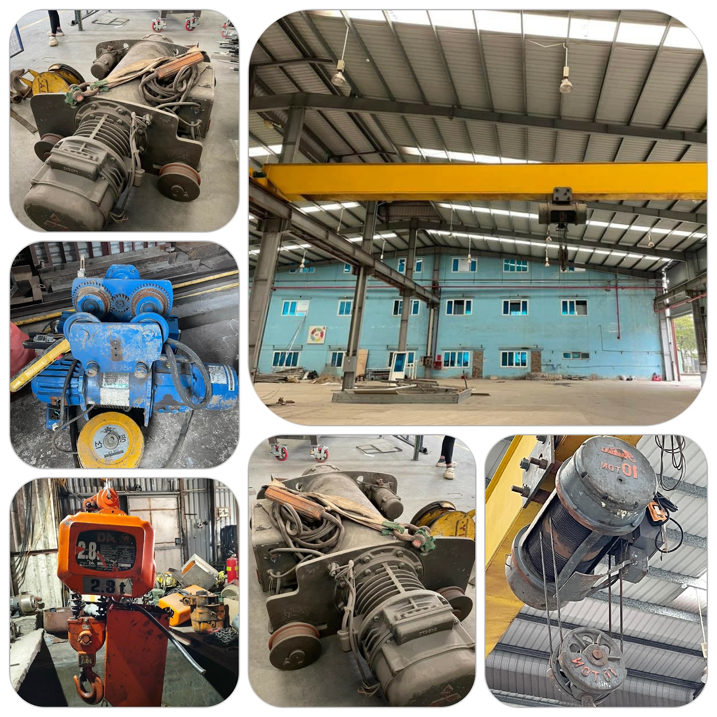 thu mua cẩu trục cũ