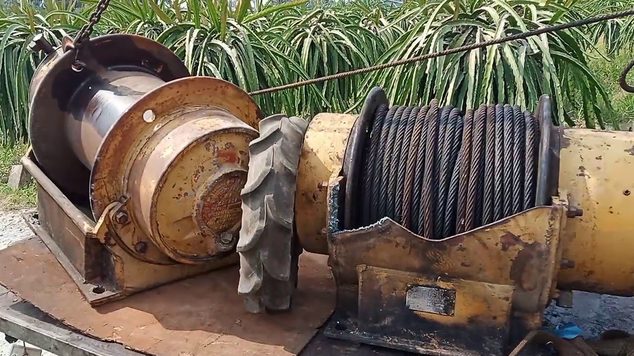 thu mua máy tời cũ