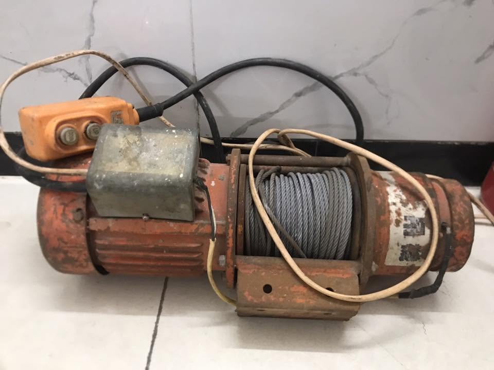 thu mua máy tời cũ