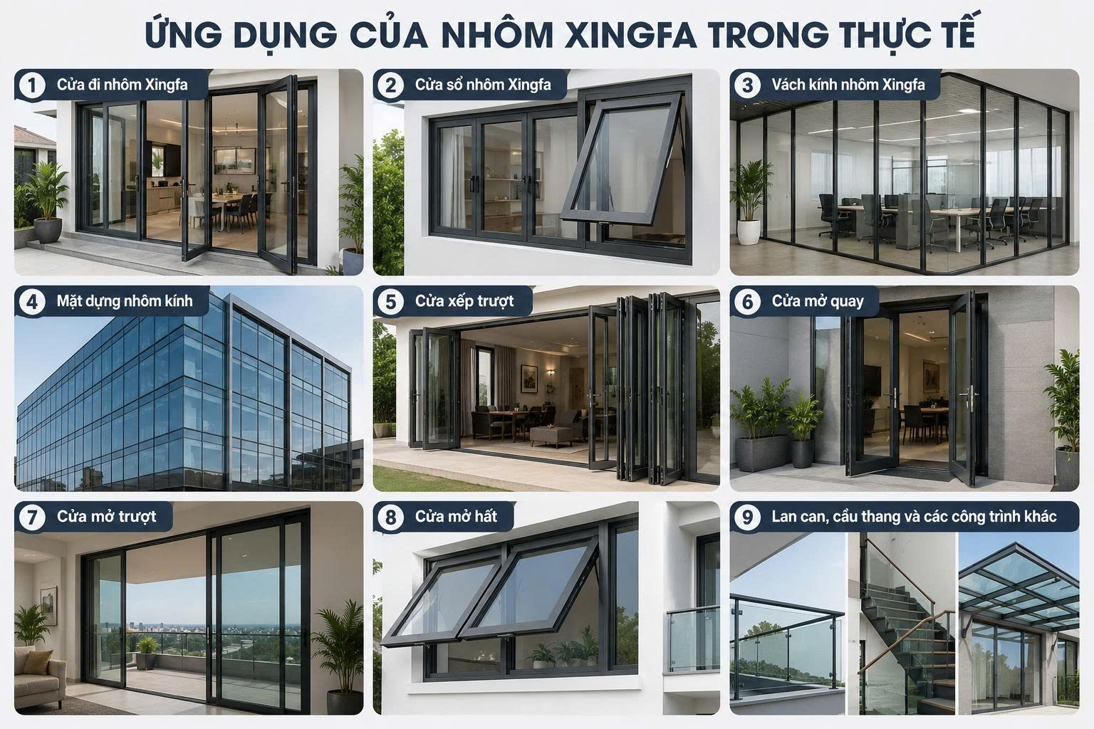 nhôm xingfa