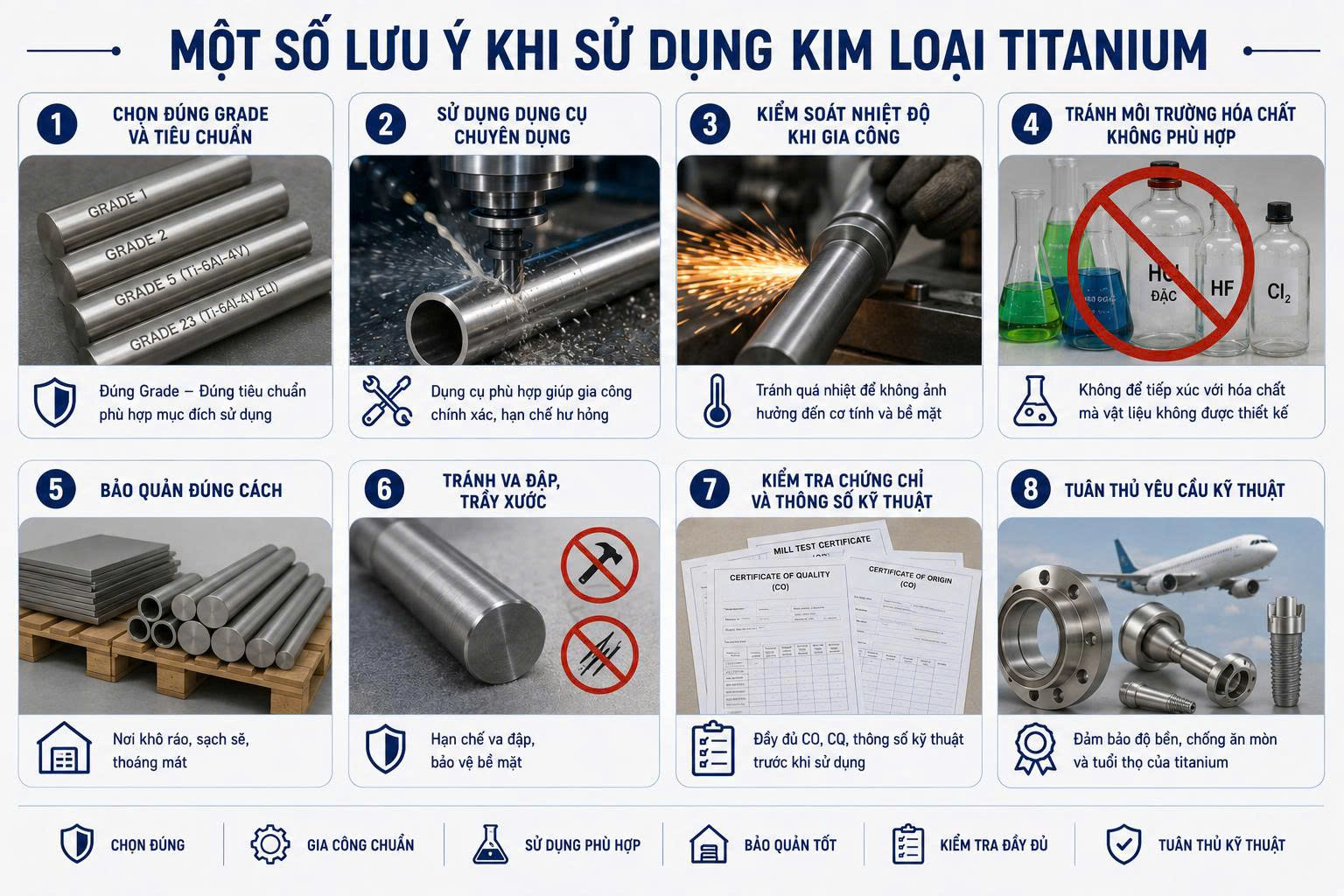 kim loại titanium