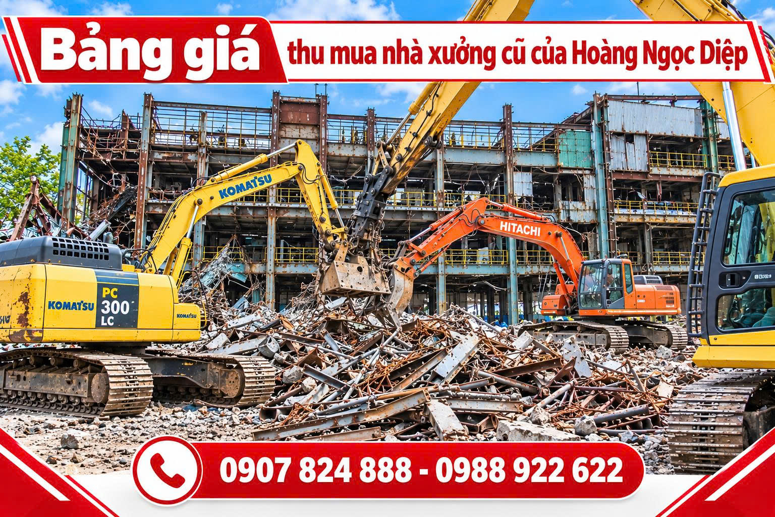 thu mua nhà xưởng cũ