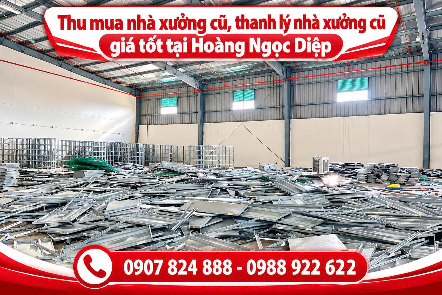 thu mua nhà xưởng cũ