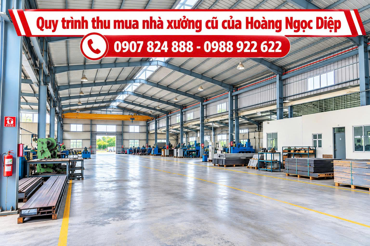 thu mua nhà xưởng cũ