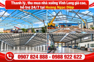 Thu mua nhà xưởng Vĩnh Long