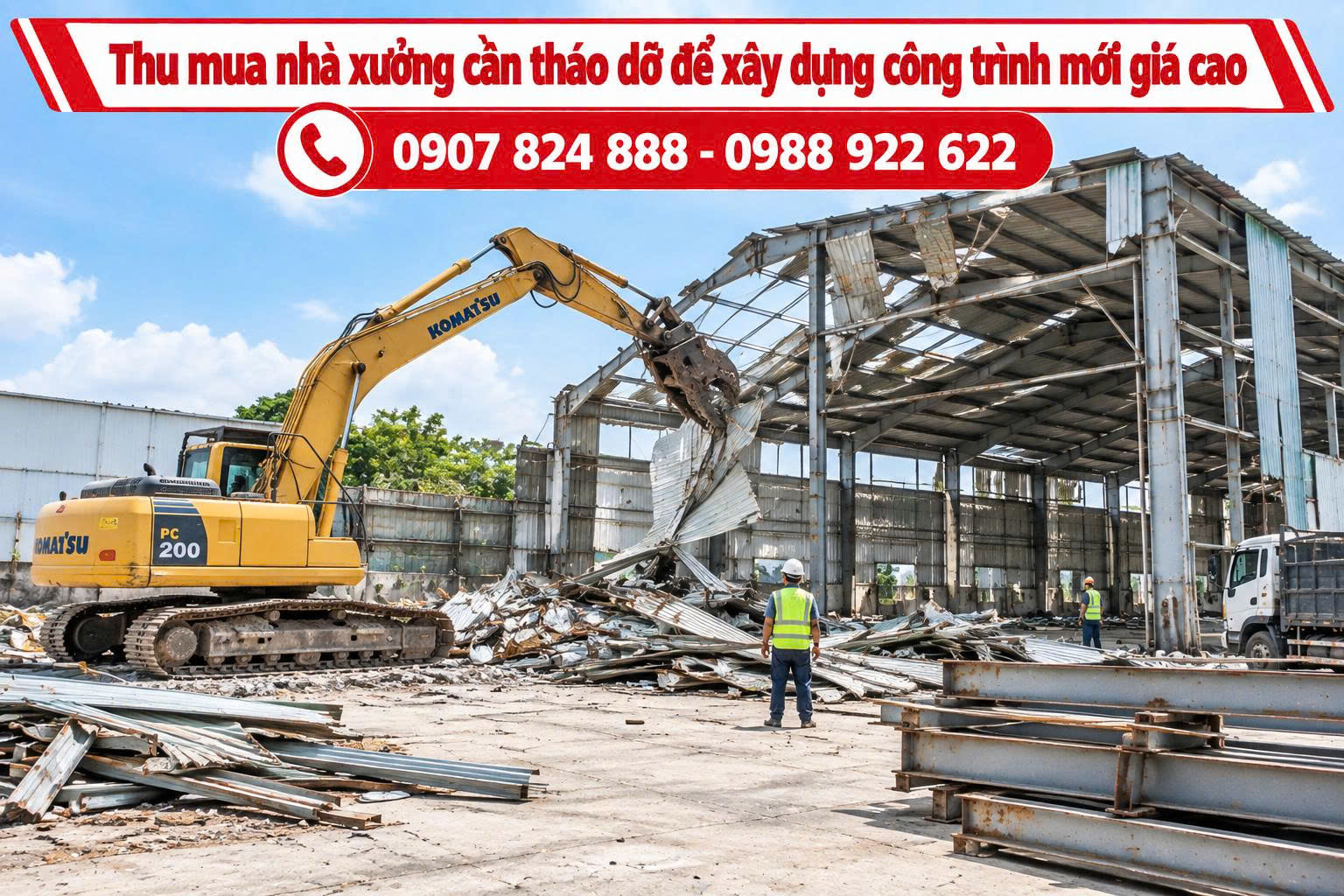 thu mua nhà xưởng cũ