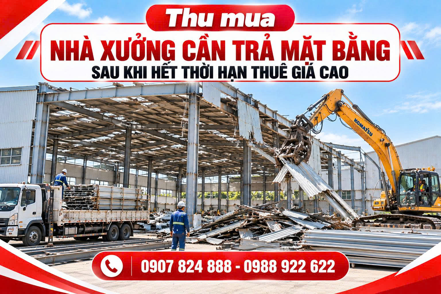 Thu mua nhà xưởng Cà Mau