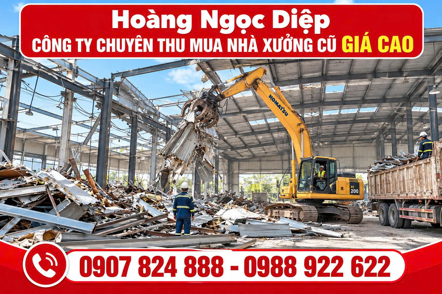Thu mua nhà xưởng Cà Mau