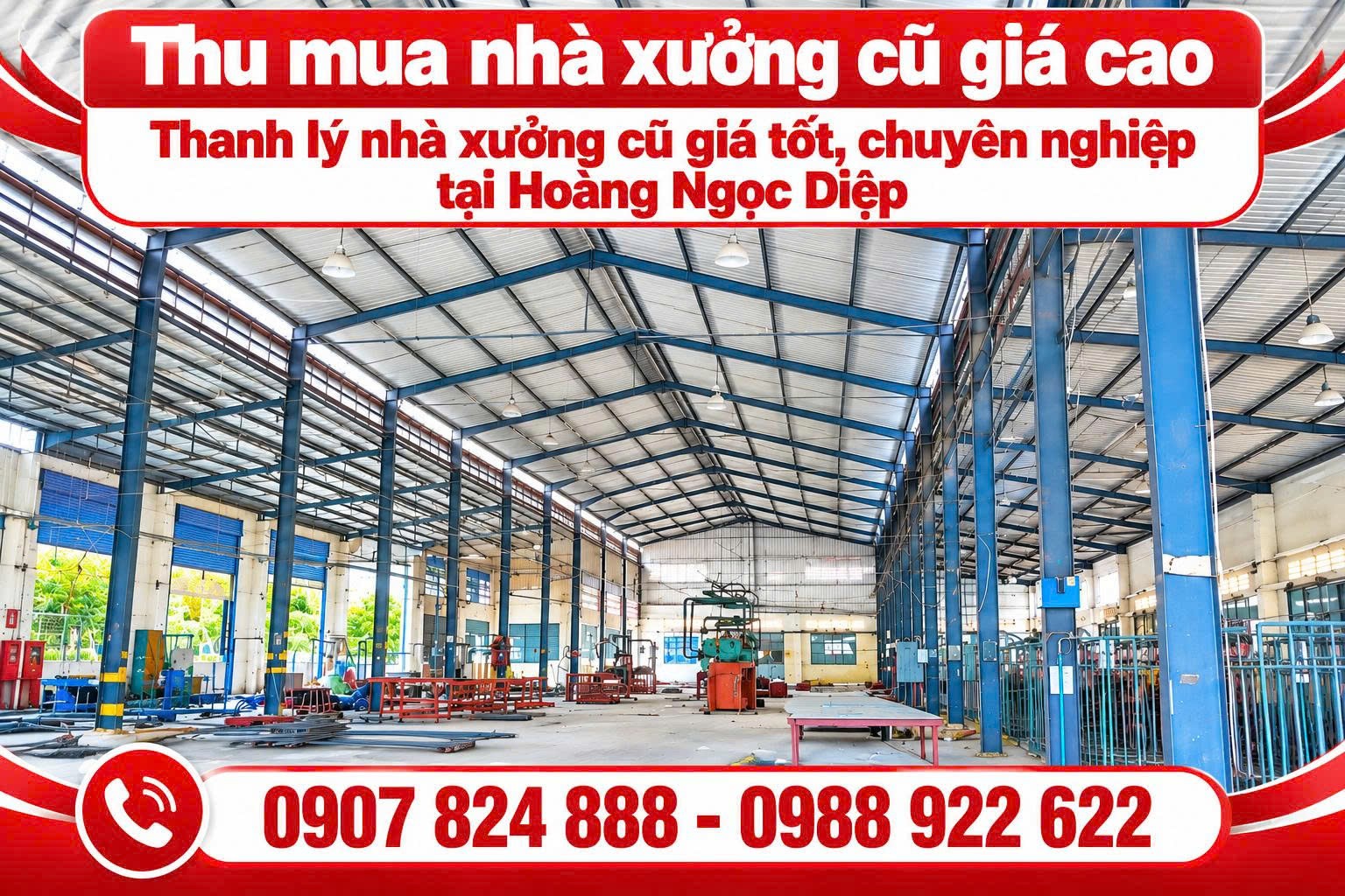 Thu mua nhà xưởng Cà Mau