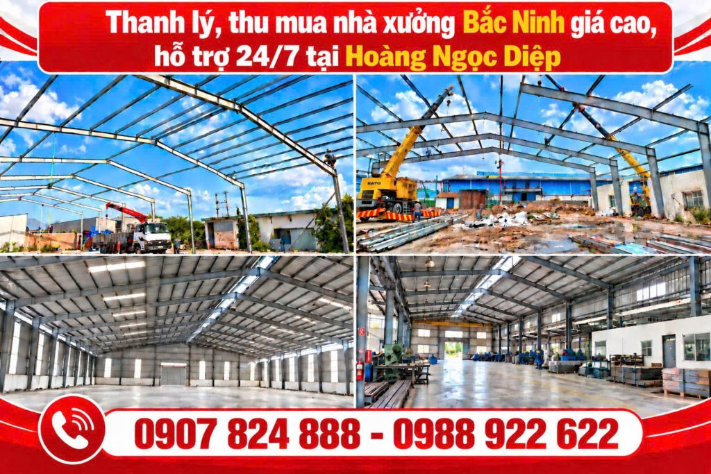 Thu mua nhà xưởng Bắc Ninh