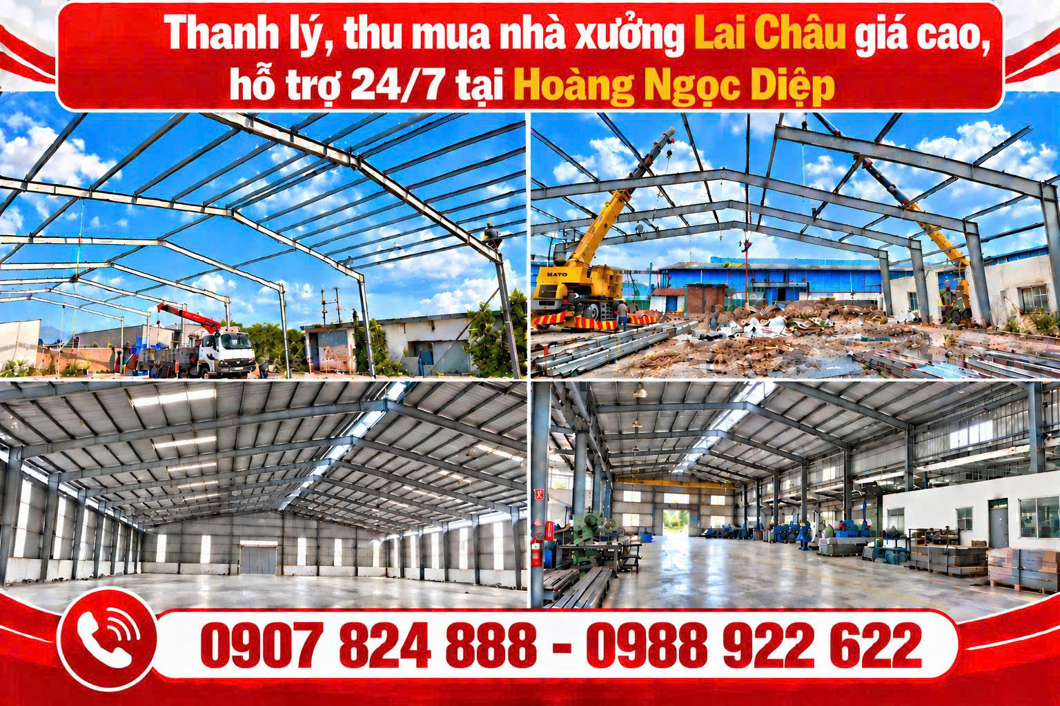 Thu mua nhà xưởng Lai Châu