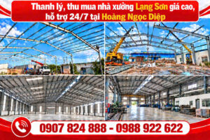 Thu mua nhà xưởng Lạng Sơn