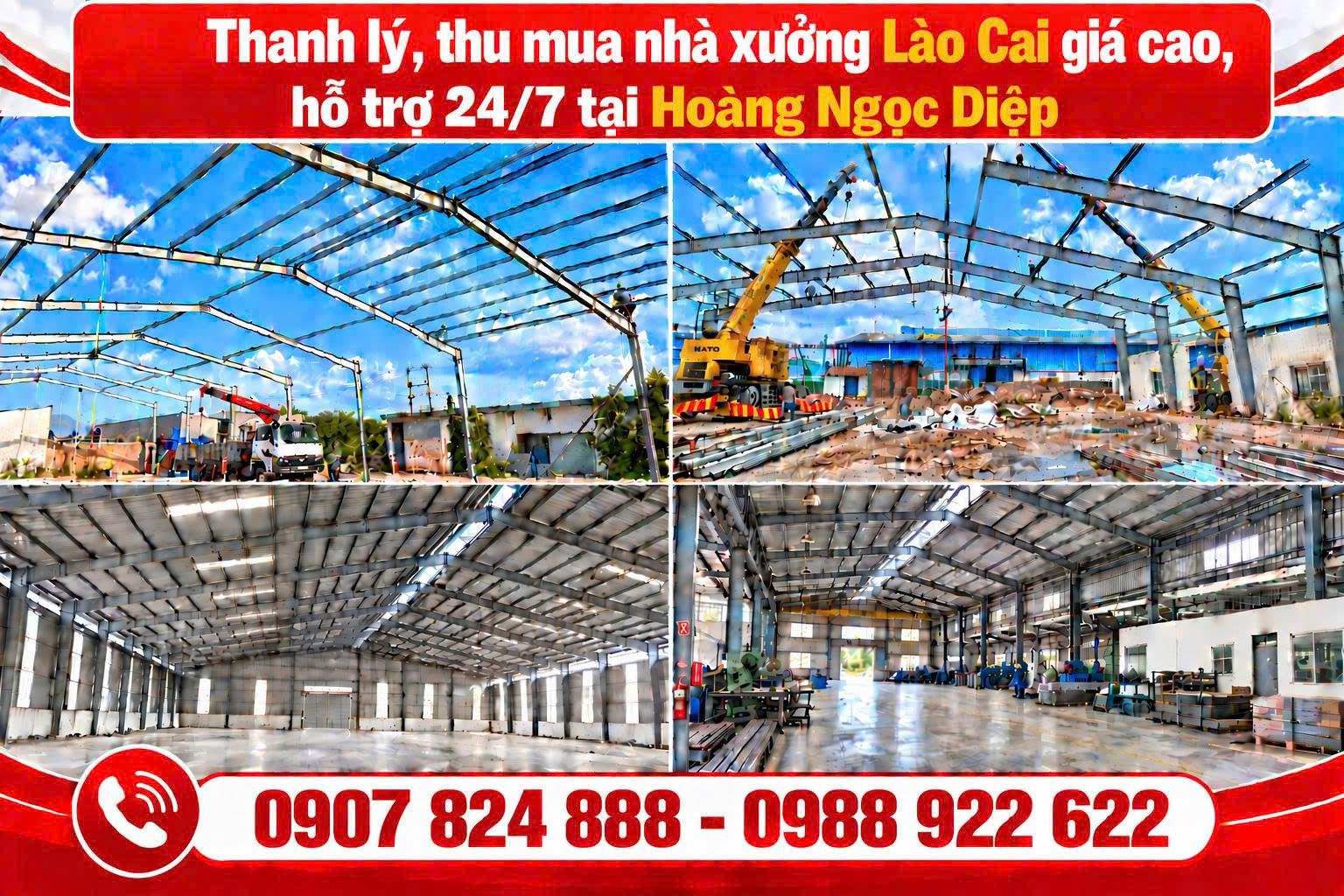Thu mua nhà xưởng Lào Cai