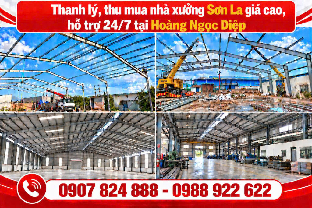 Thu mua nhà xưởng Sơn La