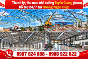Thu mua nhà xưởng Tuyên Quang